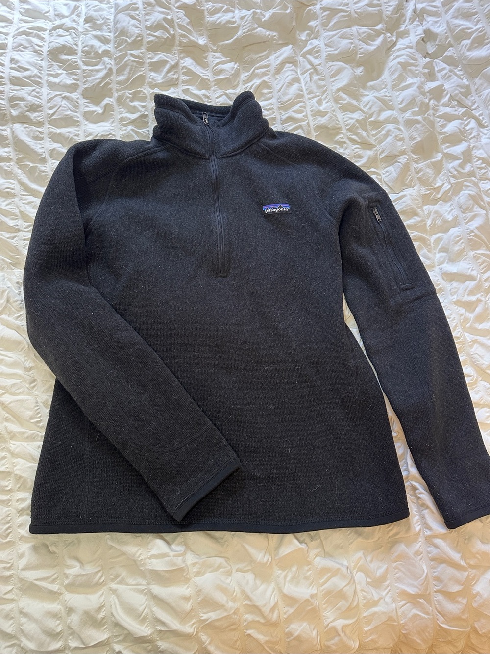 Patagonia Black Half-Zip Better Sweater